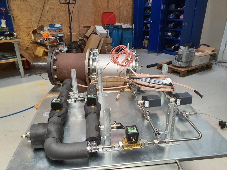 LPG fuel system assembly for a microturbine