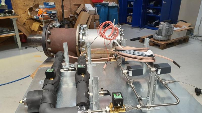 LPG fuel system assembly for a microturbine