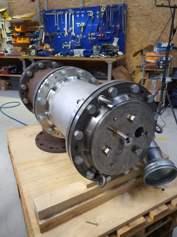 CNG combustor assembly for a 1 MW microturbine