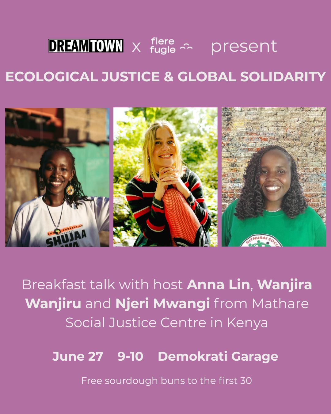 Breakfast talk: Ecological Justice & Global Solidarity
