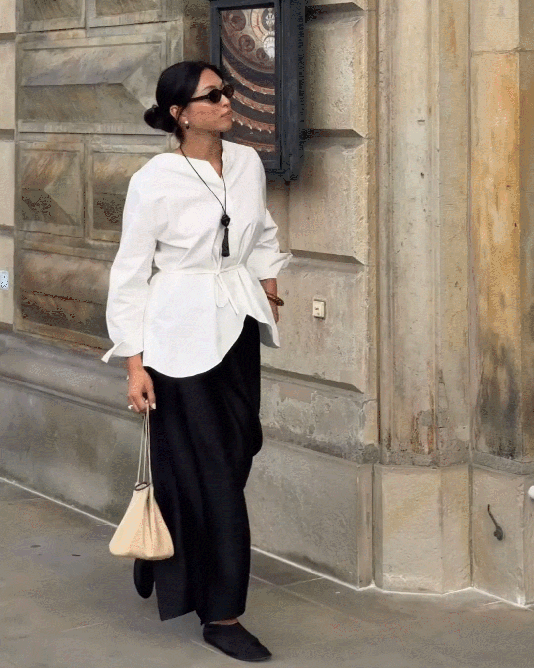 Tulip Shirt | Women's Curved Hem Button Down Shirt | 100% Organic