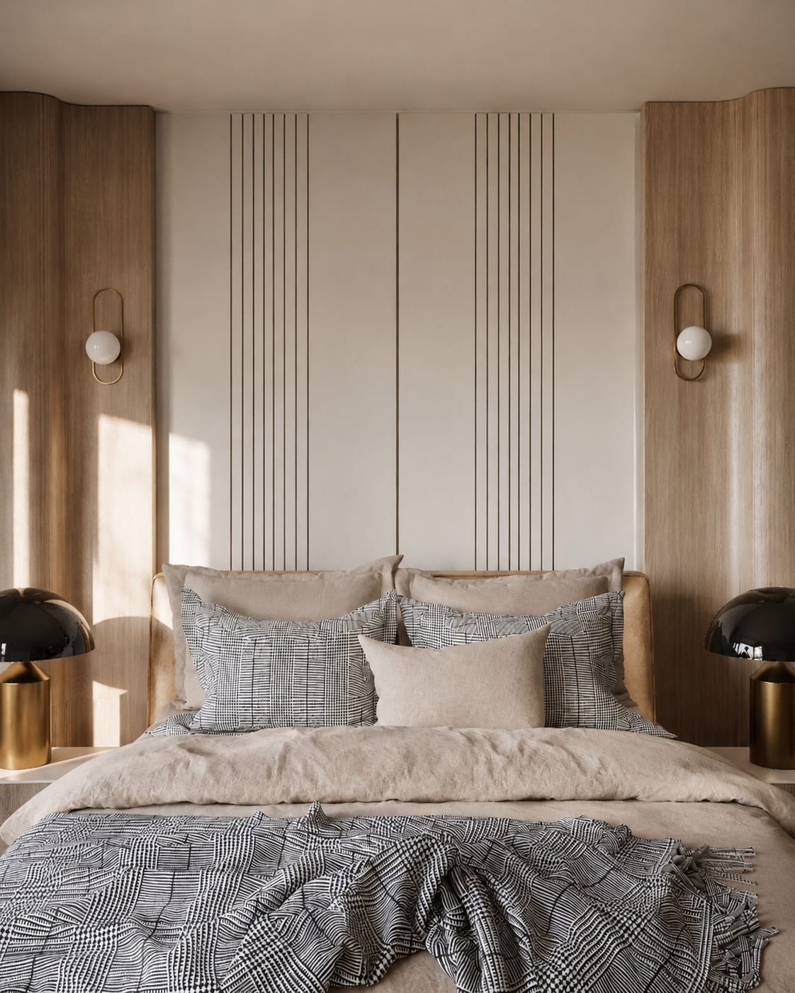 Clos Pecheret — chambre, rénovation de villa par Créa'Home