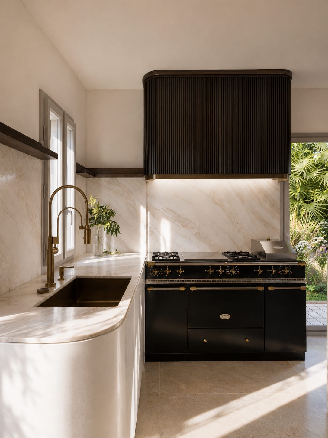 Clos Pecheret — cuisine, rénovation de villa par Créa'Home
