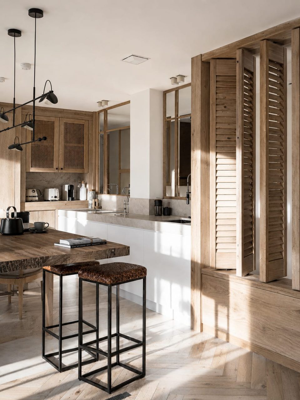Villa Eden — cuisine, rénovation de villa par Créa'Home