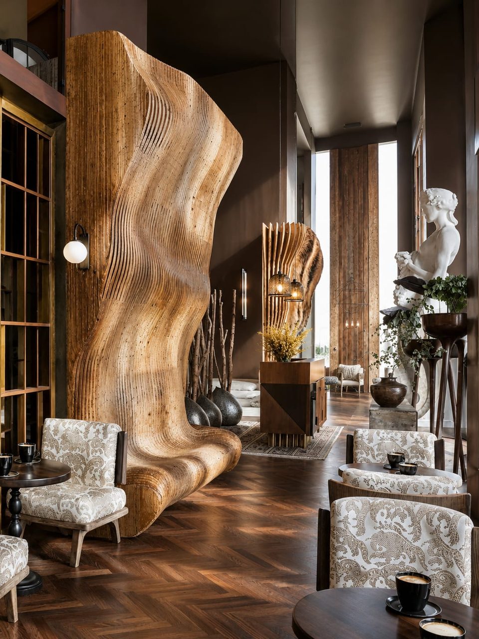 Oshun — salon, restaurant par Créa'Home