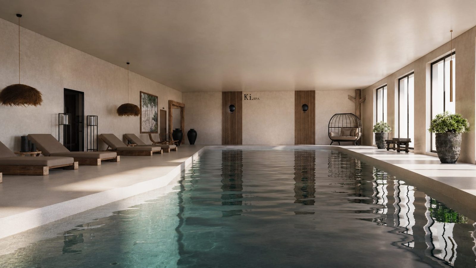 Eden des Sens — piscine, spa par Créa'Home