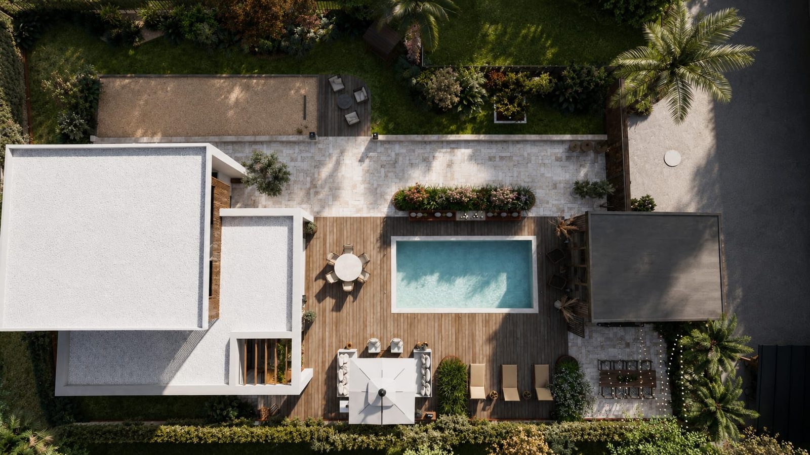Villa Kerquessaud, La Baule — extérieur, rénovation de villa par Créa'Home