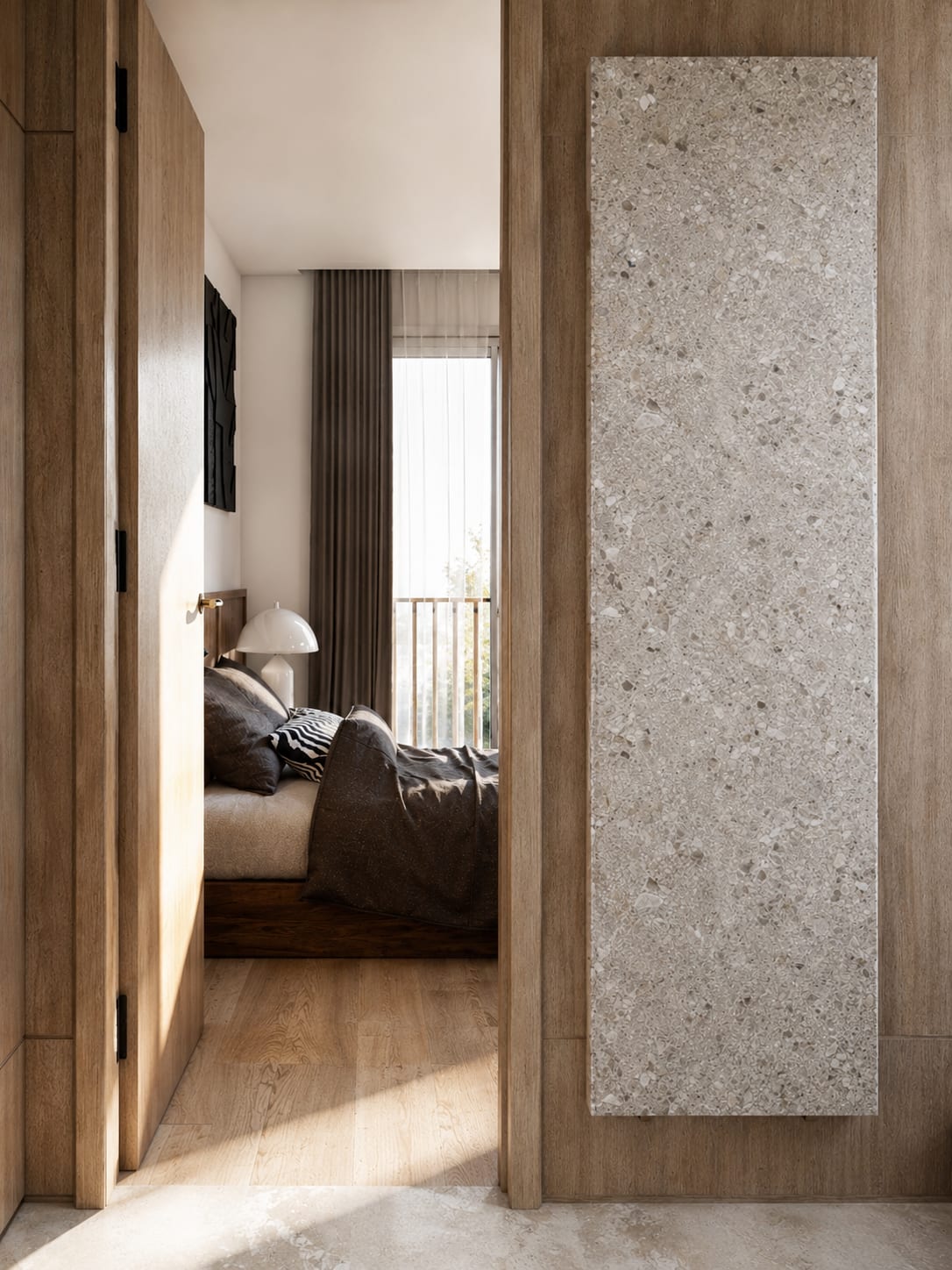 Auguste Mounié — chambre, rénovation d'appartement par Créa'Home