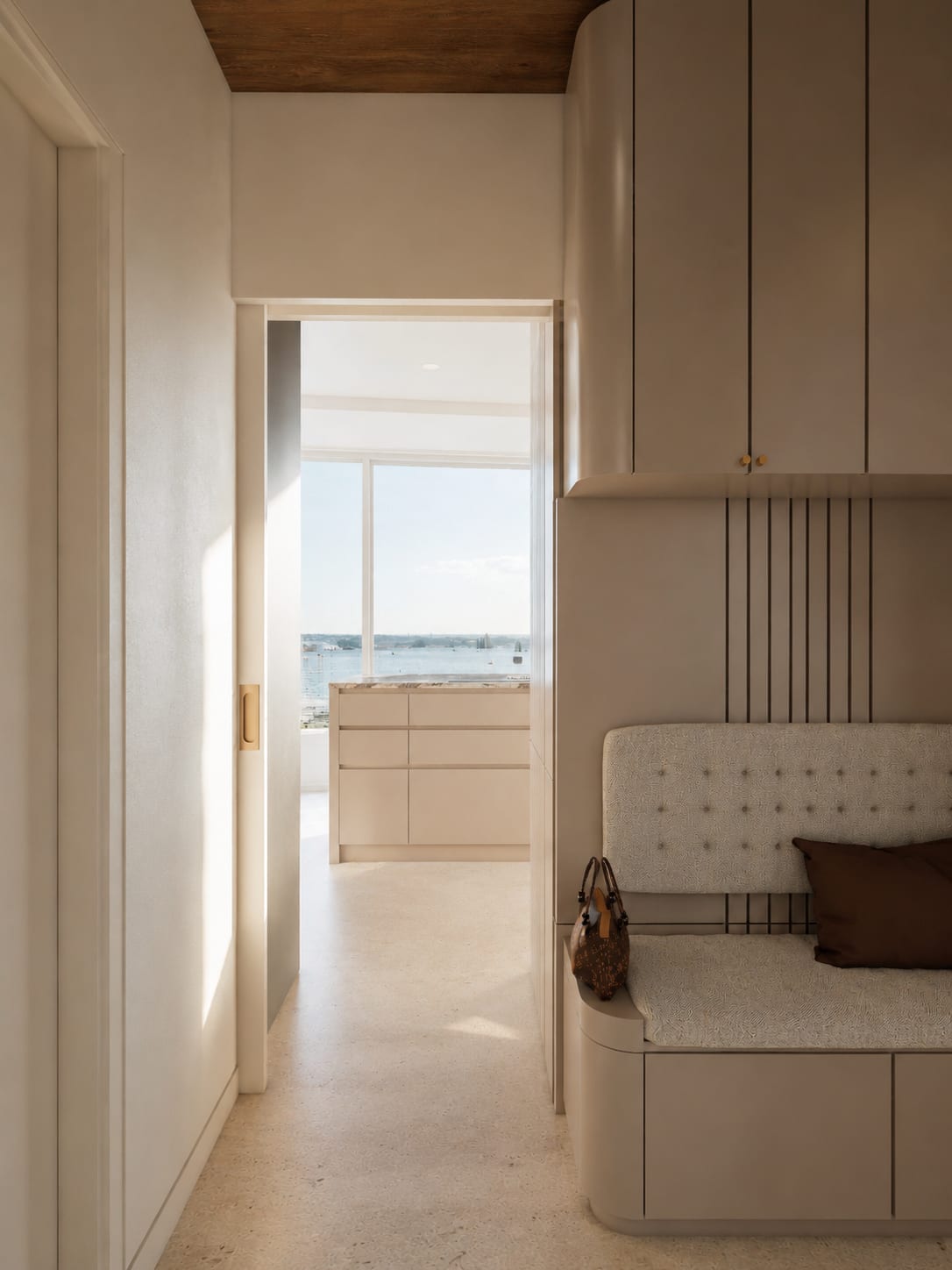 Agathe 501 — couloir, rénovation d'appartement par Créa'Home