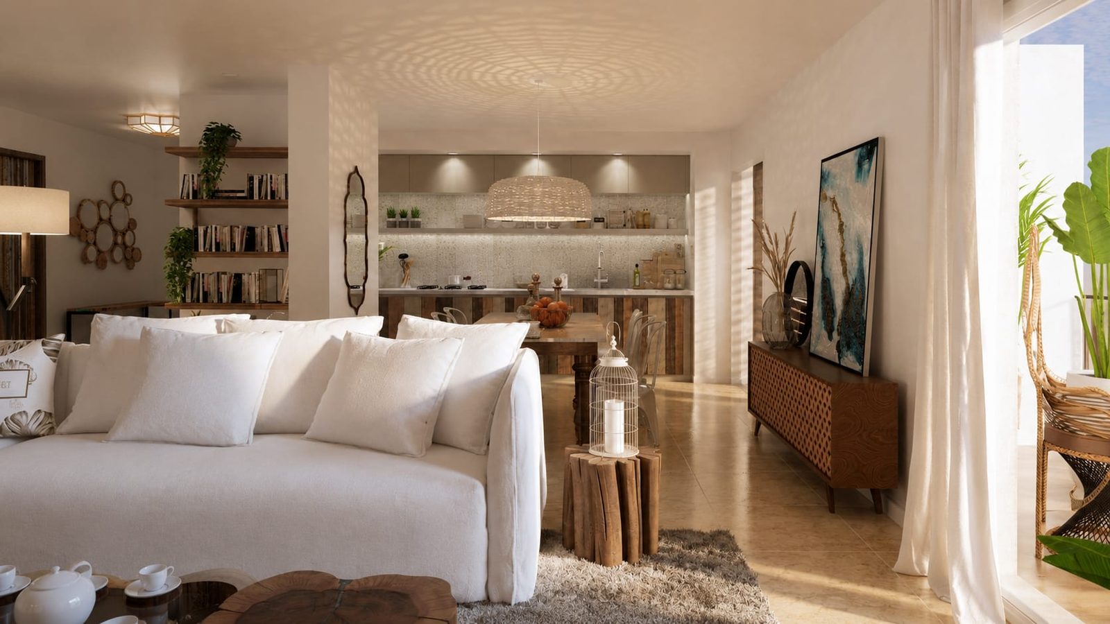 Tangier — vue 20, rénovation d'appartement par Créa'Home