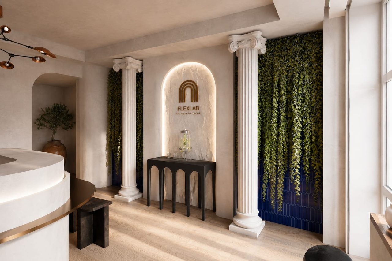Flexlab Temple — vue 21, studio de bien-être par Créa'Home