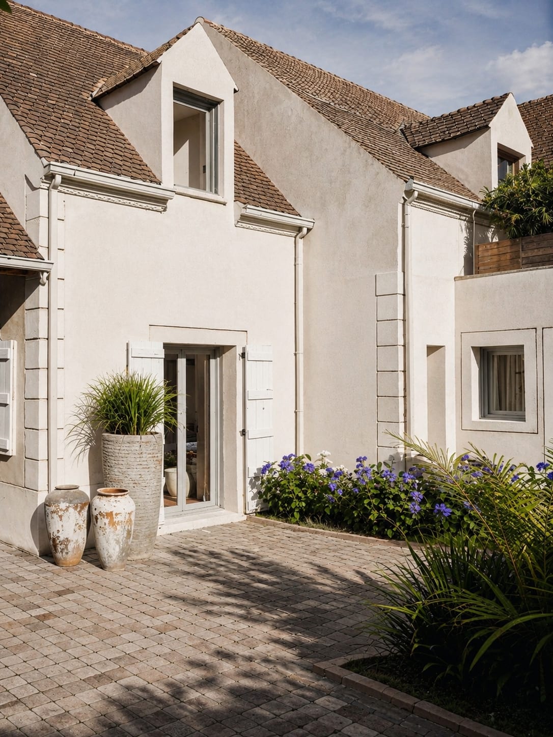 Clos Pecheret — extérieur, rénovation de villa par Créa'Home