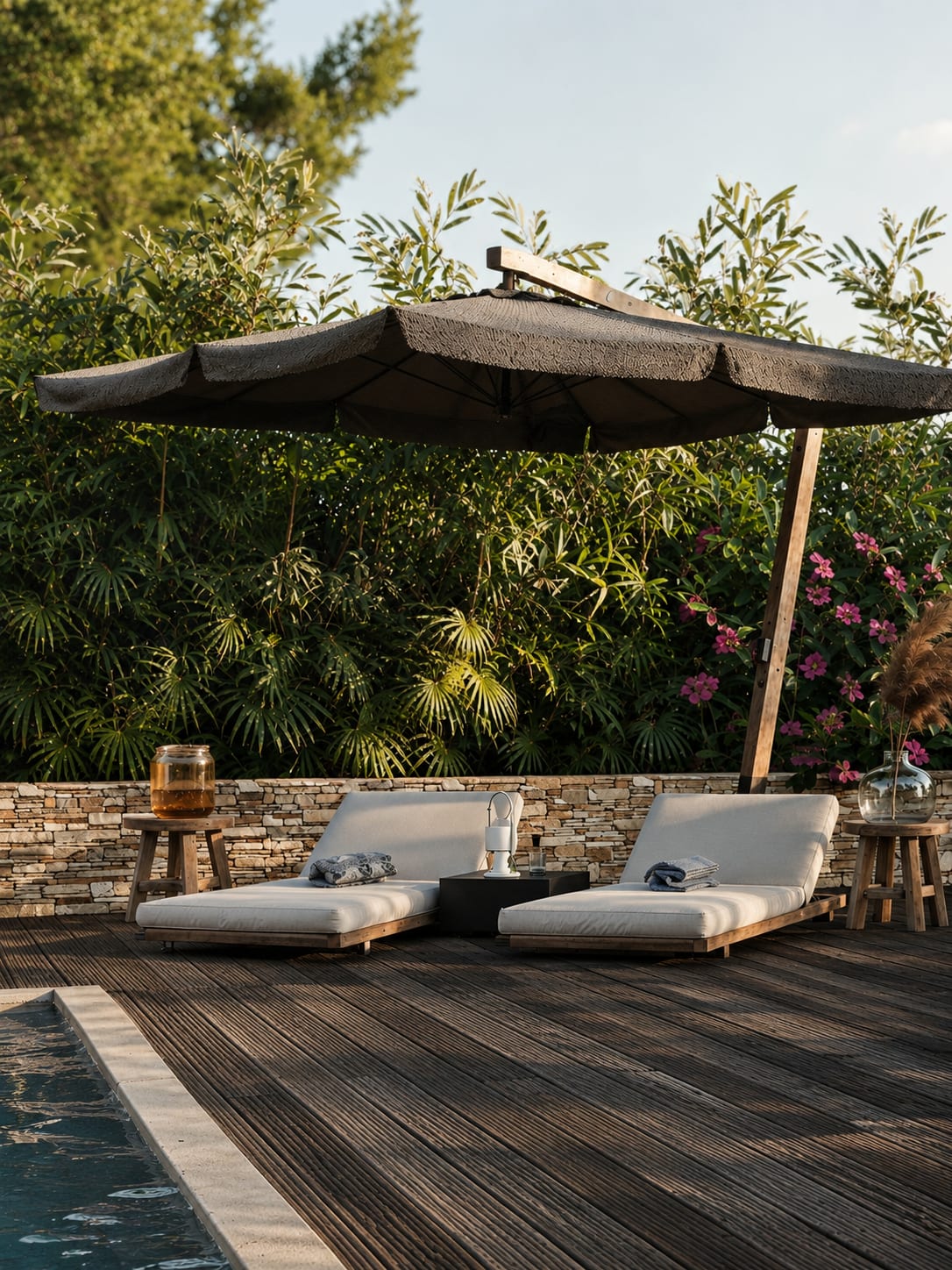 Villa Eden — terrasse, rénovation de villa par Créa'Home