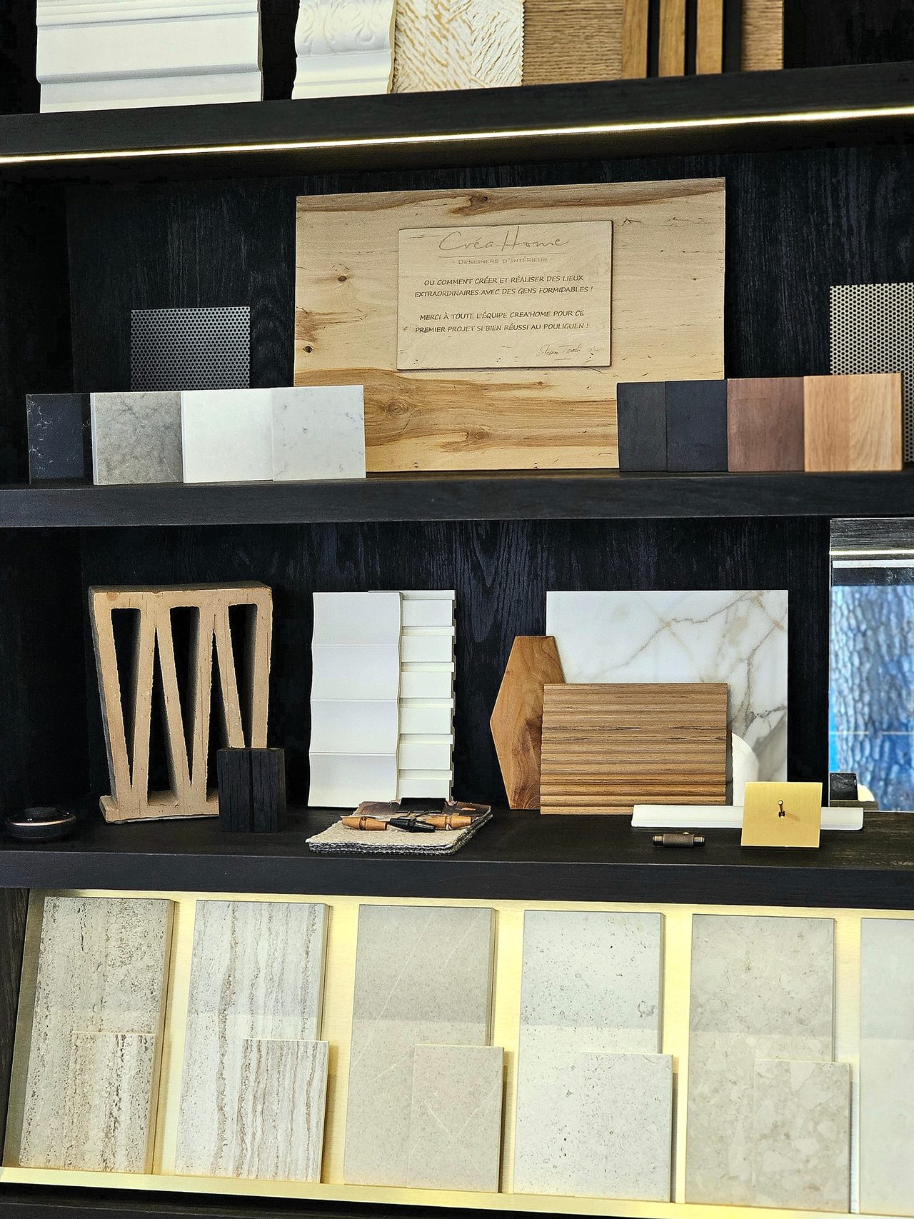 Créa'Home La Baule, La Baule — matériauthèque, showroom par Créa'Home