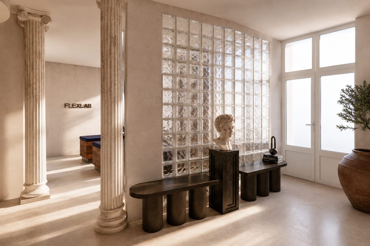 Flexlab Temple — vue 9, studio de bien-être par Créa'Home