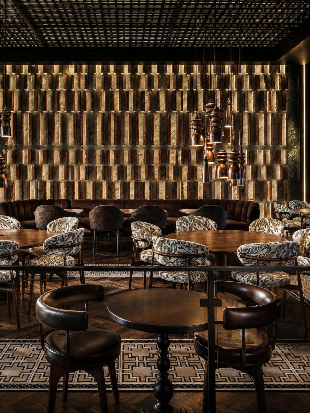 Oshun — salle, restaurant par Créa'Home