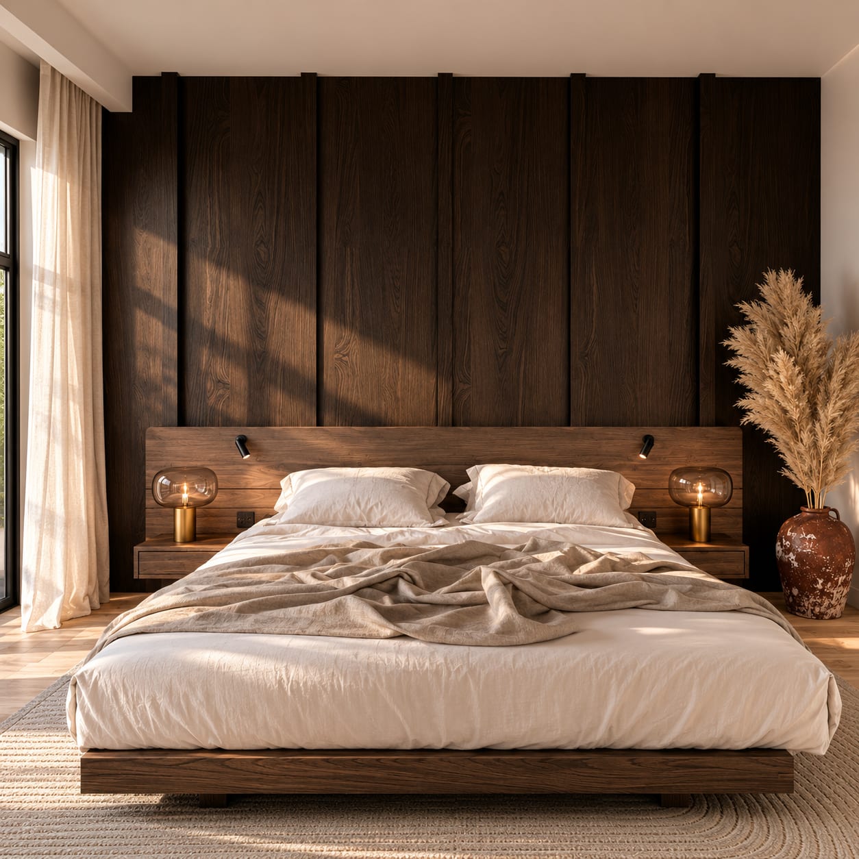 Ledru Rollin, Paris — chambre, rénovation d'appartement par Créa'Home