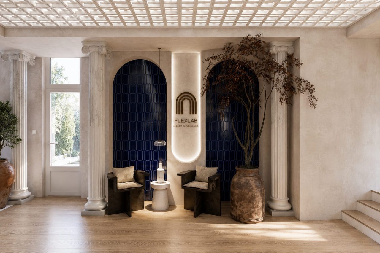 Flexlab Temple — vue 6, studio de bien-être par Créa'Home
