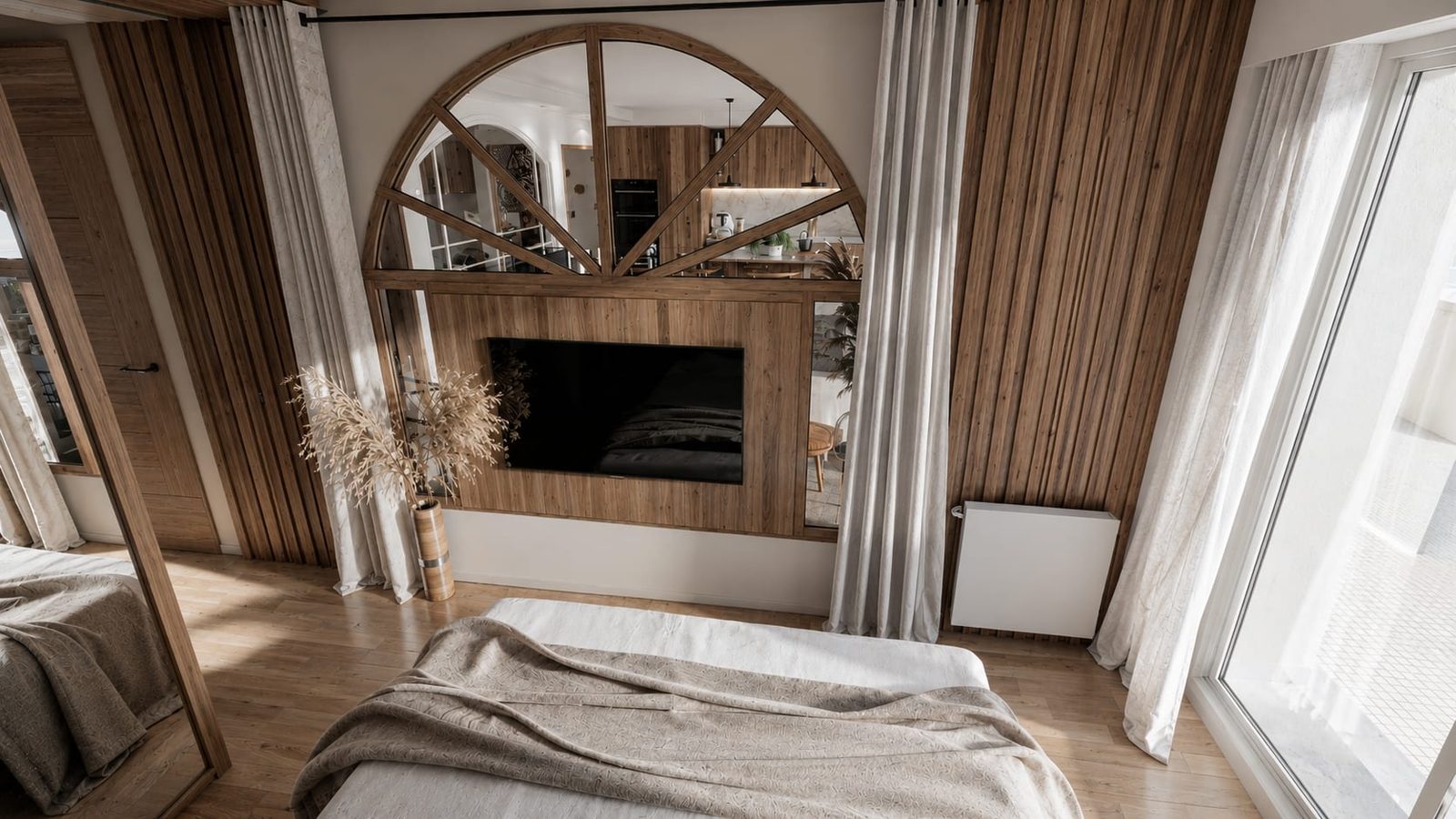 Dombasle — chambre, rénovation d'appartement par Créa'Home