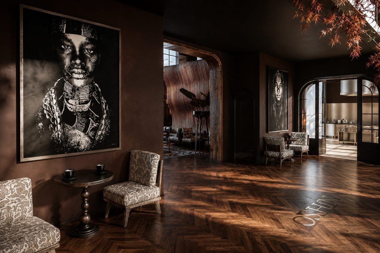 Oshun — salon, restaurant par Créa'Home