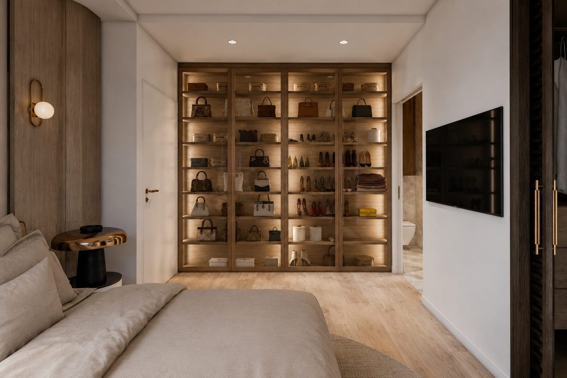 Agathe 501 — chambre, rénovation d'appartement par Créa'Home