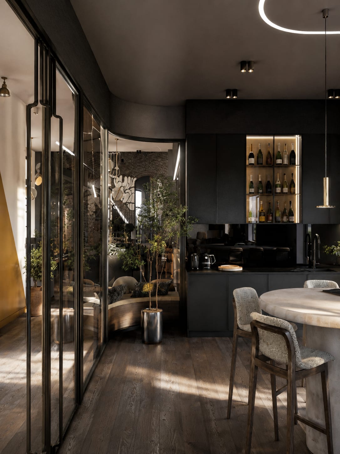 Lumen — coin café, bureaux par Créa'Home