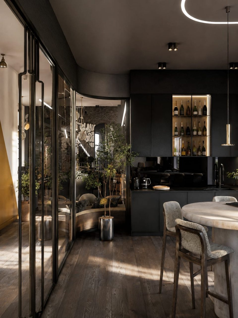 Lumen — coin café, bureaux par Créa'Home