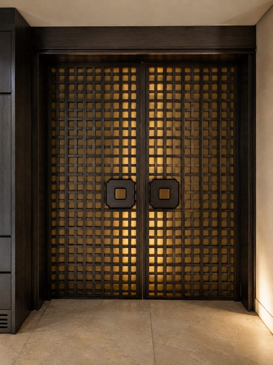 Clos Pecheret — entrée, rénovation de villa par Créa'Home