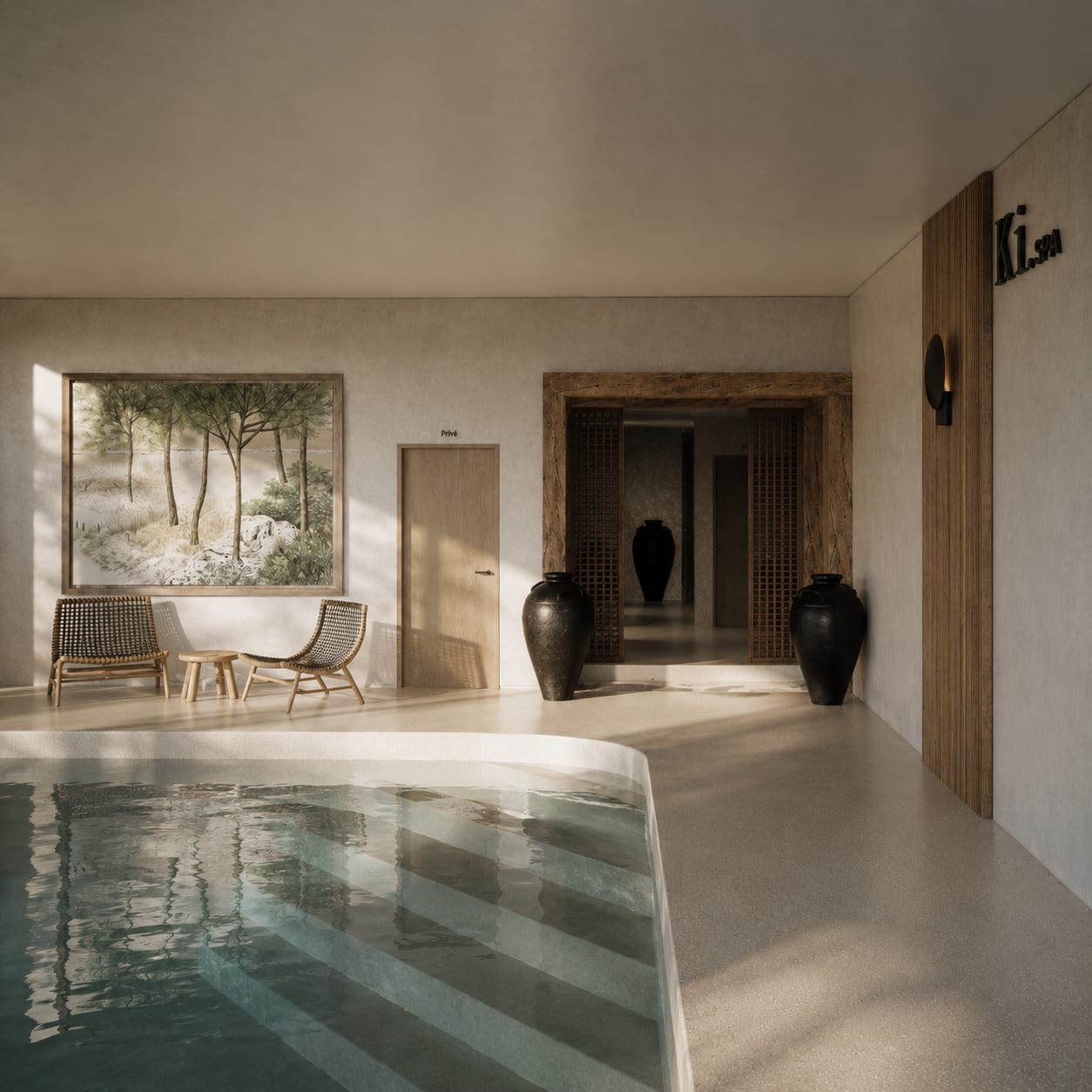Eden des Sens — piscine, spa par Créa'Home
