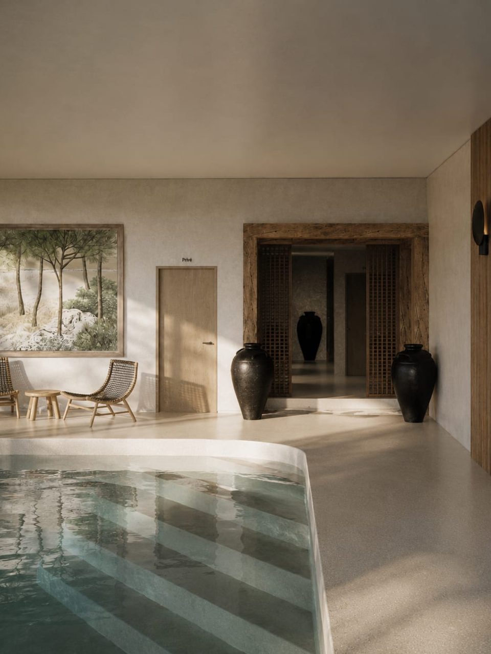 Eden des Sens — piscine, spa par Créa'Home
