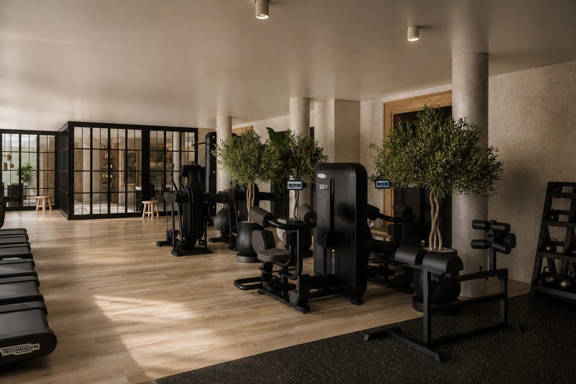 Eden des Sens — salle de sport, spa par Créa'Home