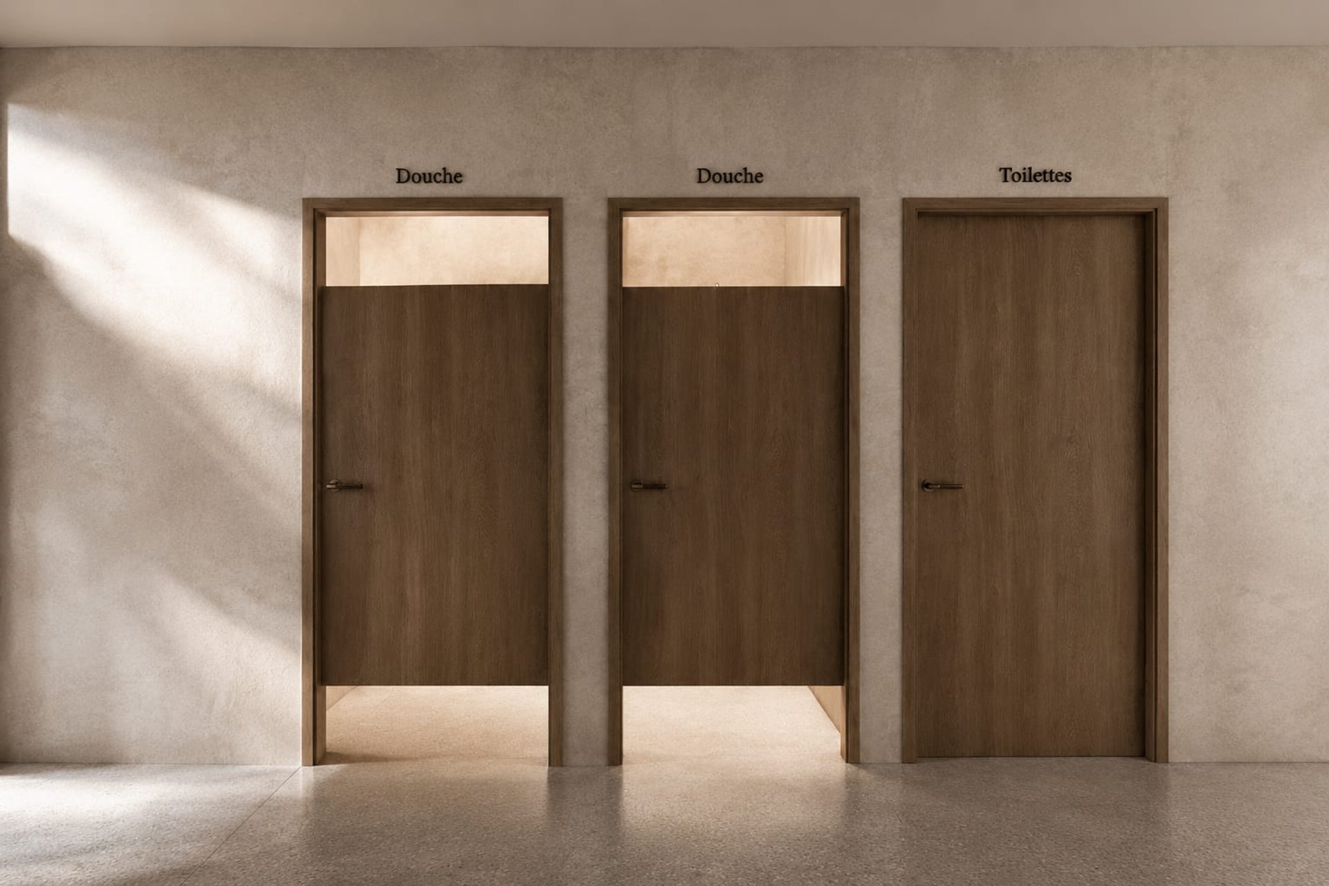 Eden des Sens — vestiaires, spa par Créa'Home