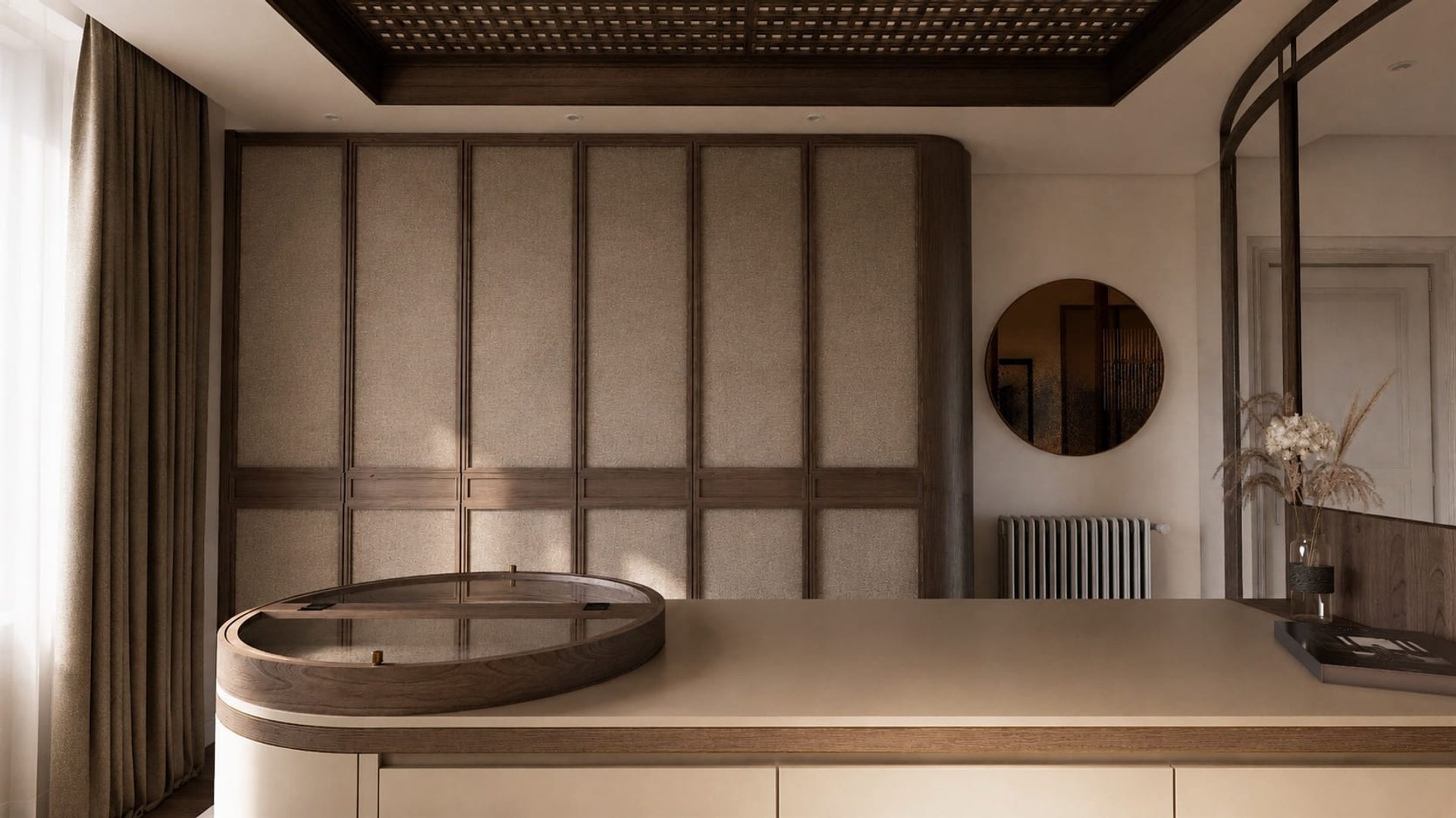 Rue du Temple, Paris — suite parentale, rénovation d'appartement par Créa'Home