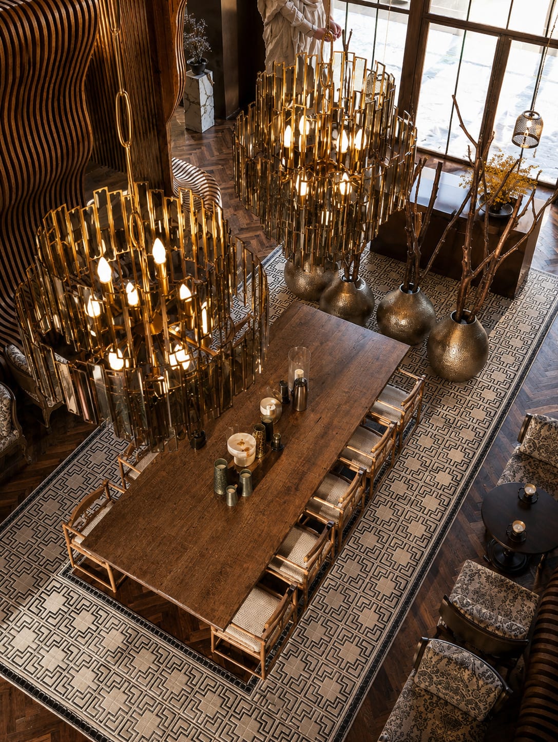 Oshun — salle, restaurant par Créa'Home