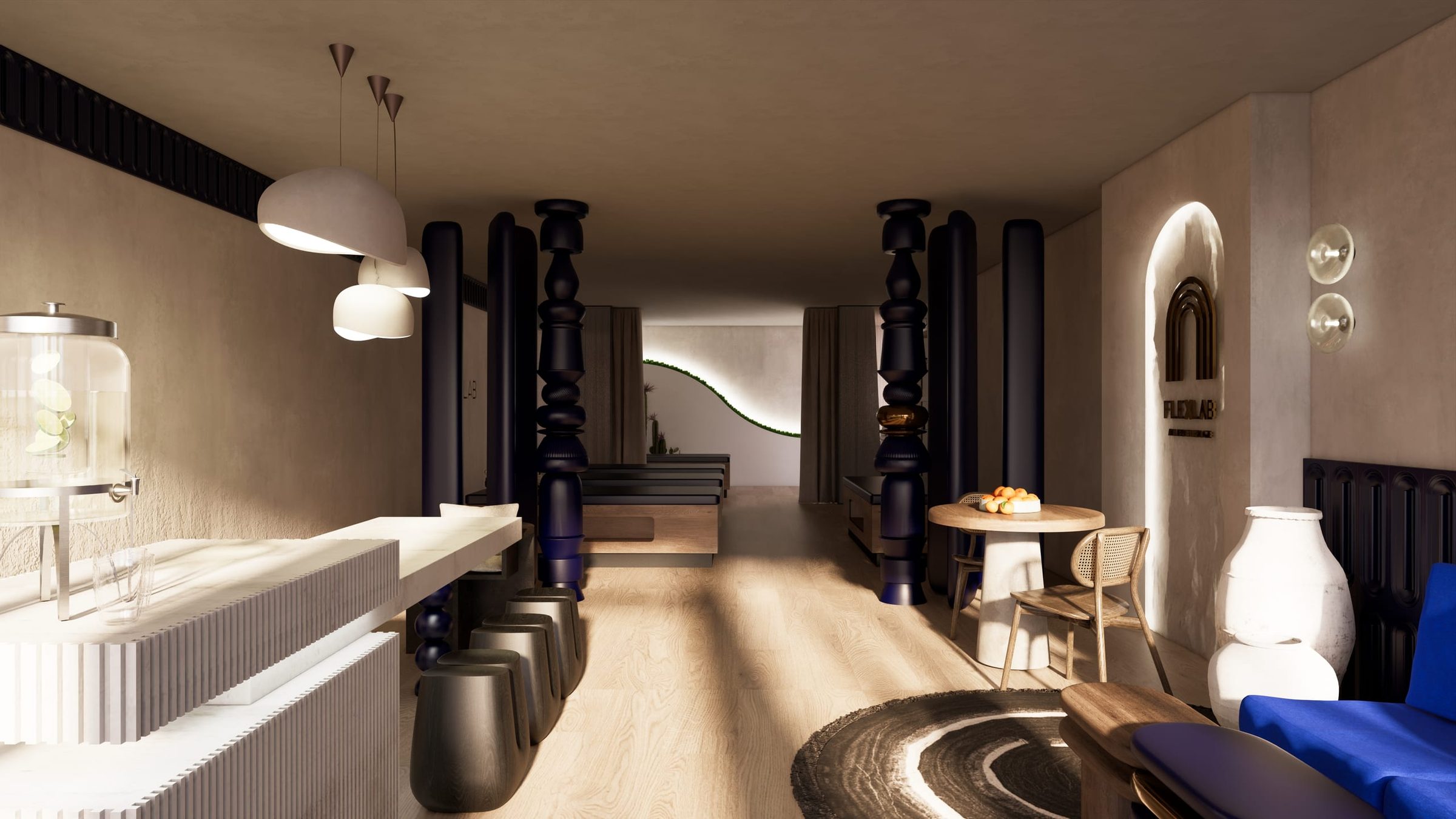 Flexlab Concept — vue 5, studio de bien-être par Créa'Home