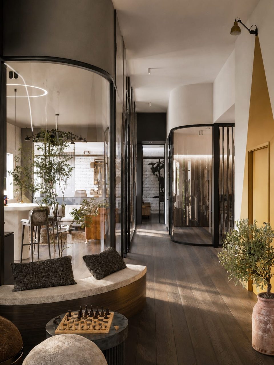 Lumen — espace détente, bureaux par Créa'Home