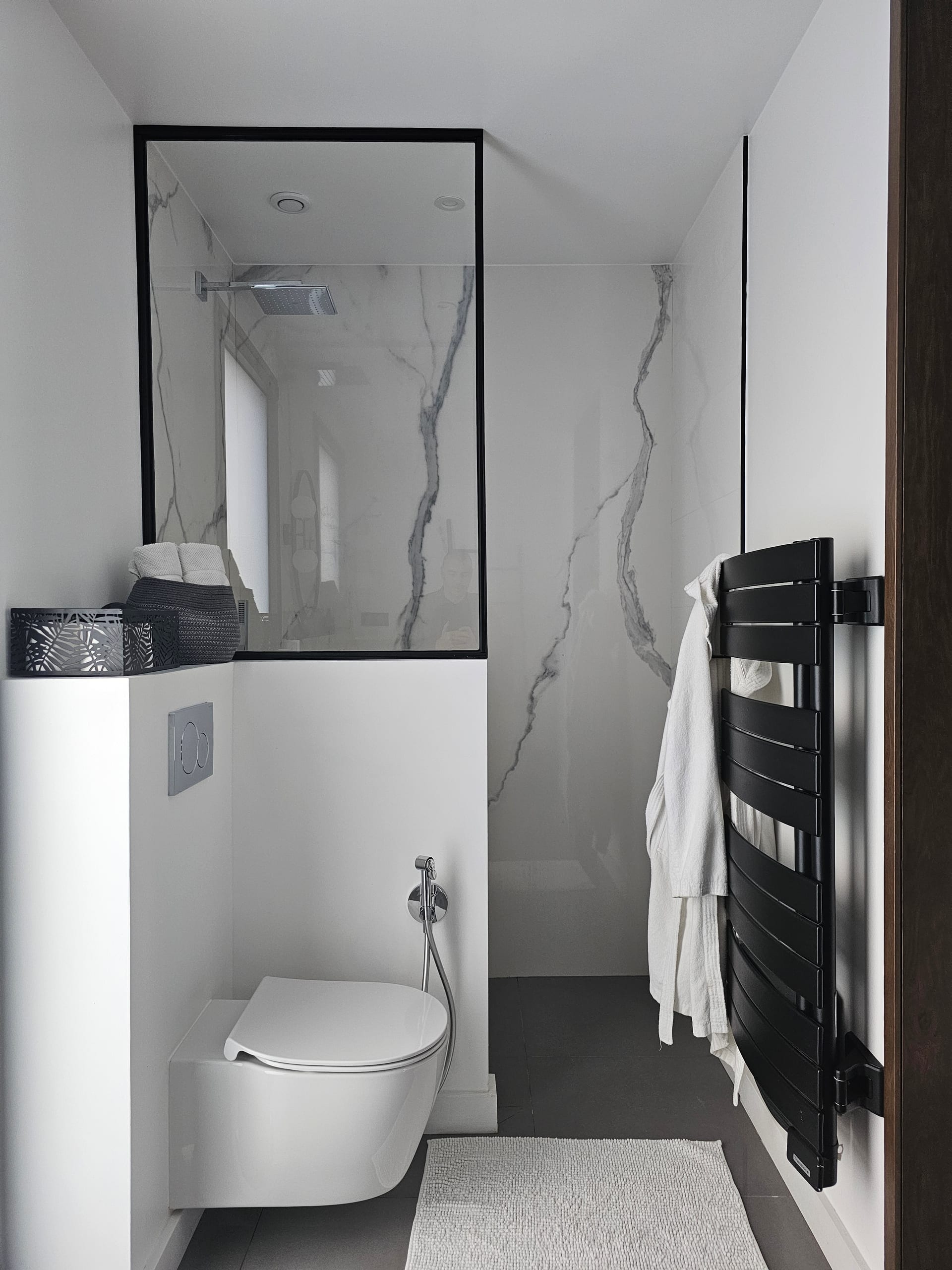 Villa Casanova, Cannes — salle de bain, rénovation de villa par Créa'Home