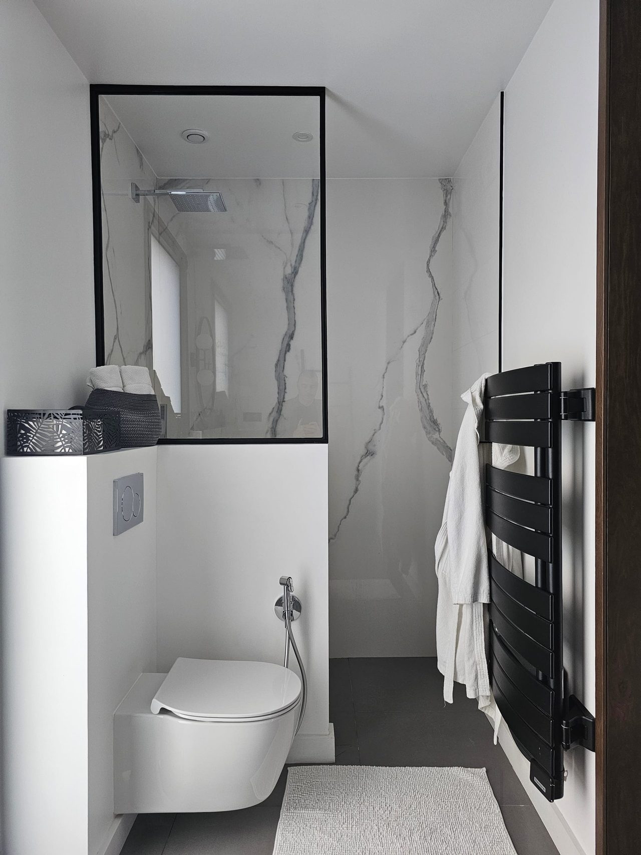 Villa Casanova, Cannes — salle de bain, rénovation de villa par Créa'Home