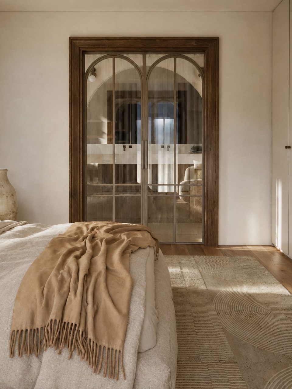 Clos Pecheret — chambre, rénovation de villa par Créa'Home