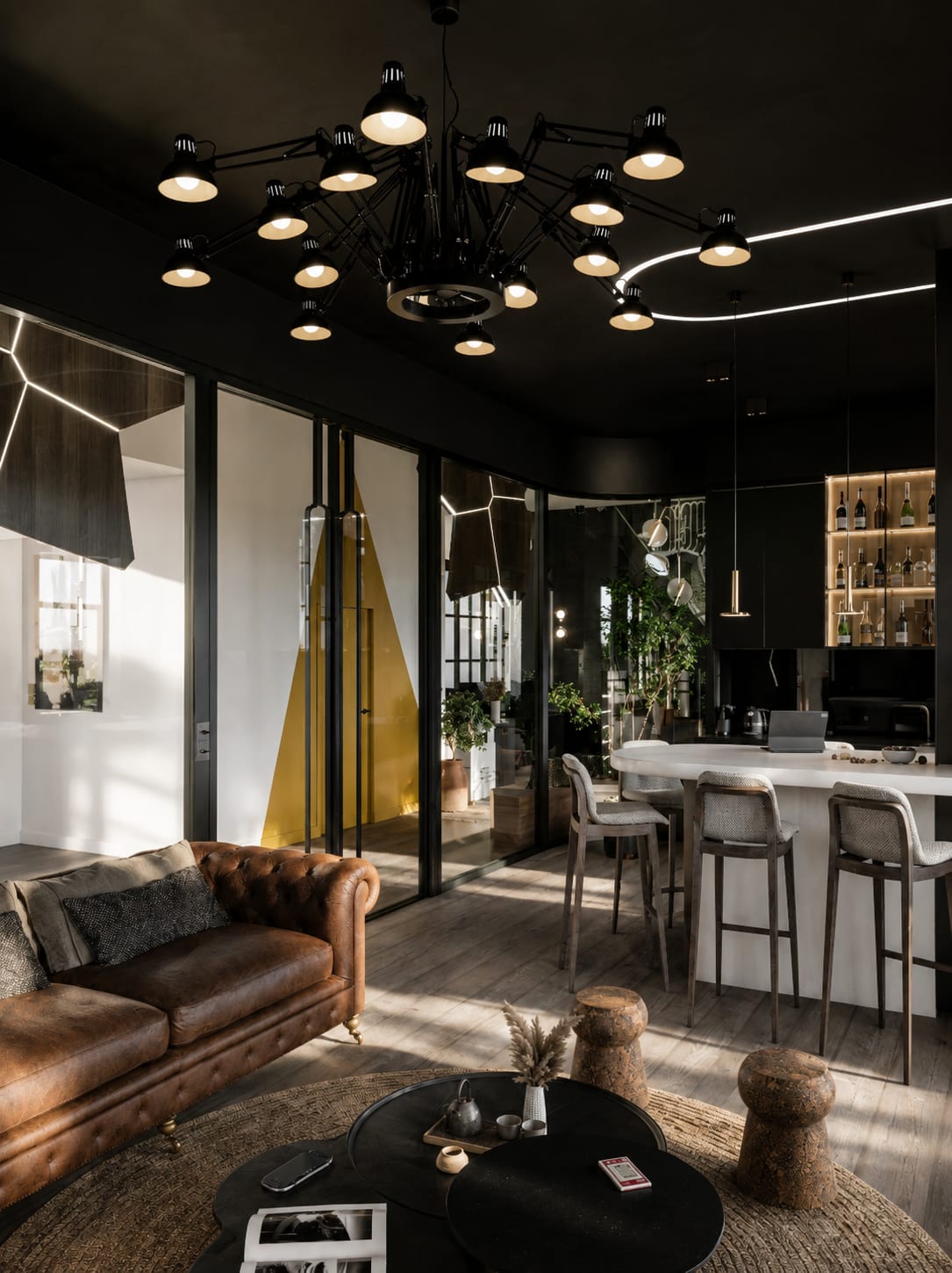 Lumen — espace détente, bureaux par Créa'Home