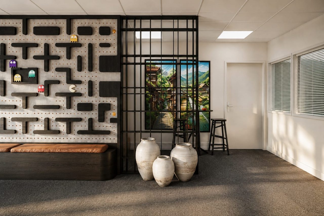 Odyssée — espace commun, musée par Créa'Home
