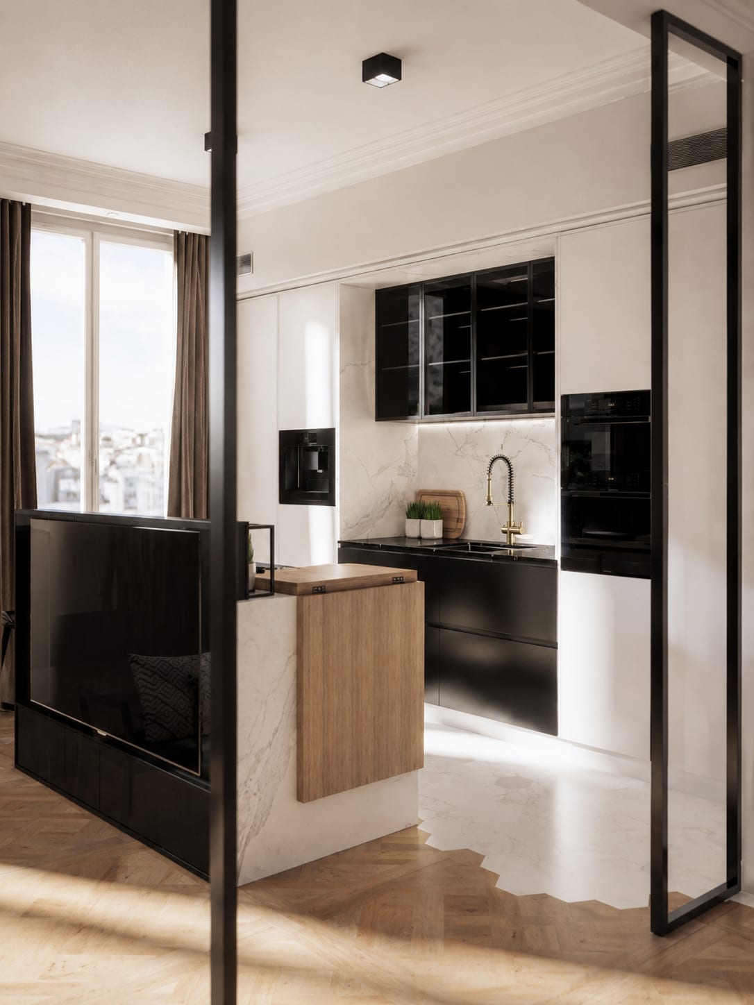 Hippodrome d'Auteuil, Paris — vue 8, rénovation d'appartement par Créa'Home