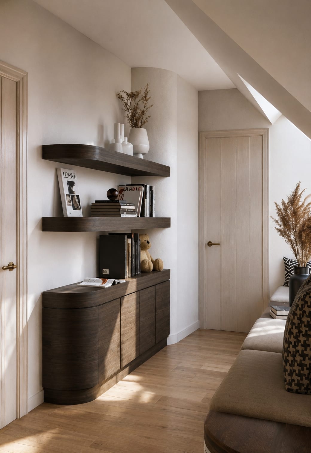 Clos Pecheret — couloir, rénovation de villa par Créa'Home