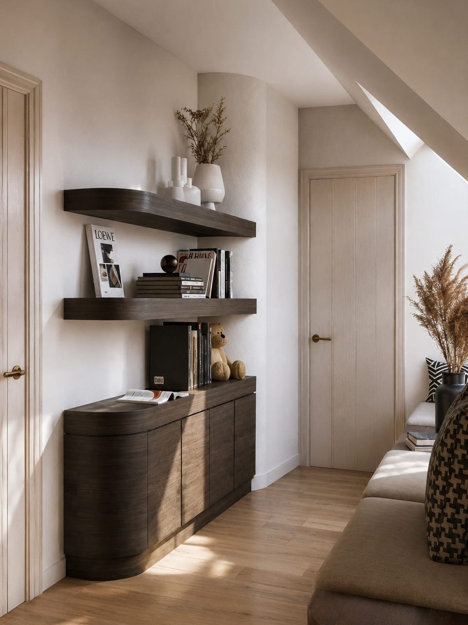 Clos Pecheret — couloir, rénovation de villa par Créa'Home