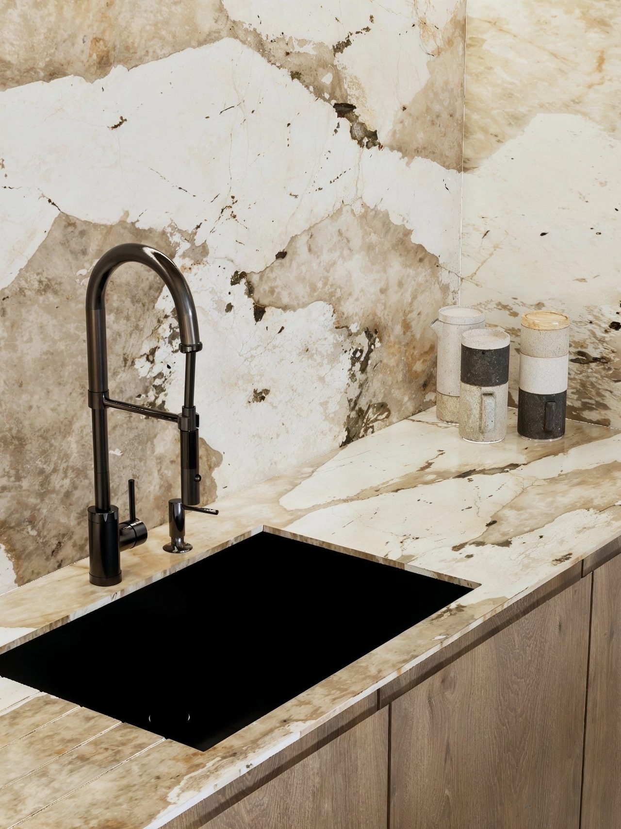 Océanide — cuisine, rénovation d'appartement par Créa'Home