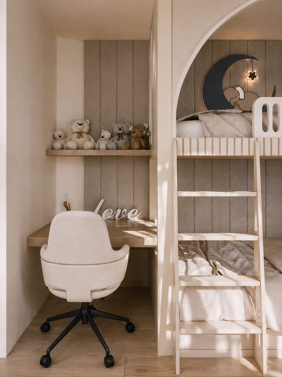 Clos Pecheret — chambre d'enfant, rénovation de villa par Créa'Home
