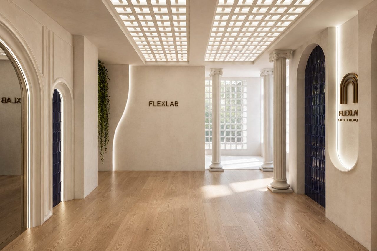 Flexlab Temple — vue 17, studio de bien-être par Créa'Home