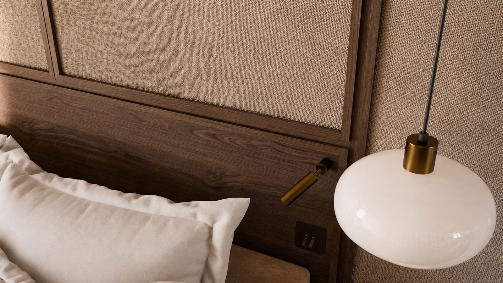 Rue du Temple, Paris — chambre, rénovation d'appartement par Créa'Home