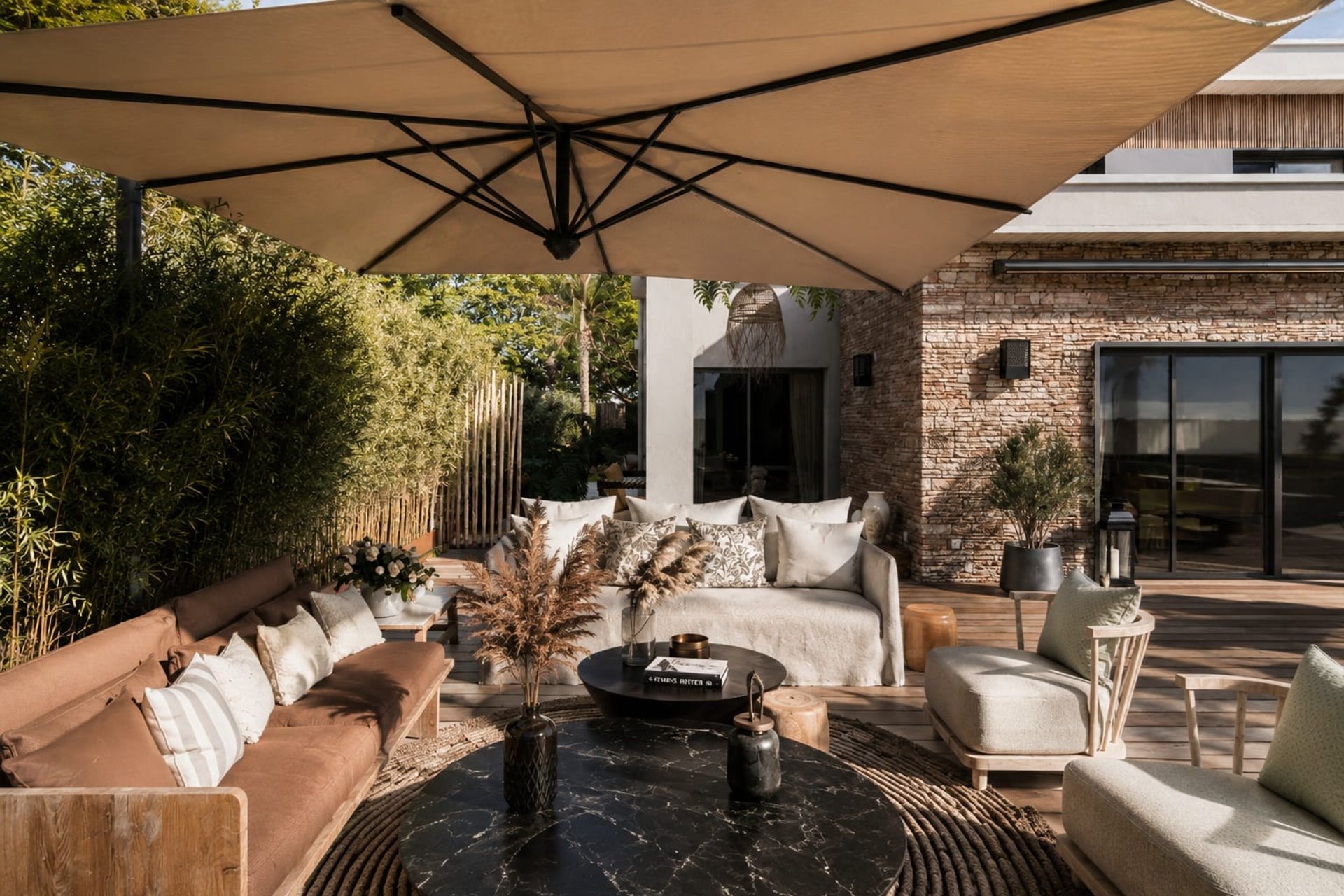 Villa Kerquessaud, La Baule — terrasse, rénovation de villa par Créa'Home
