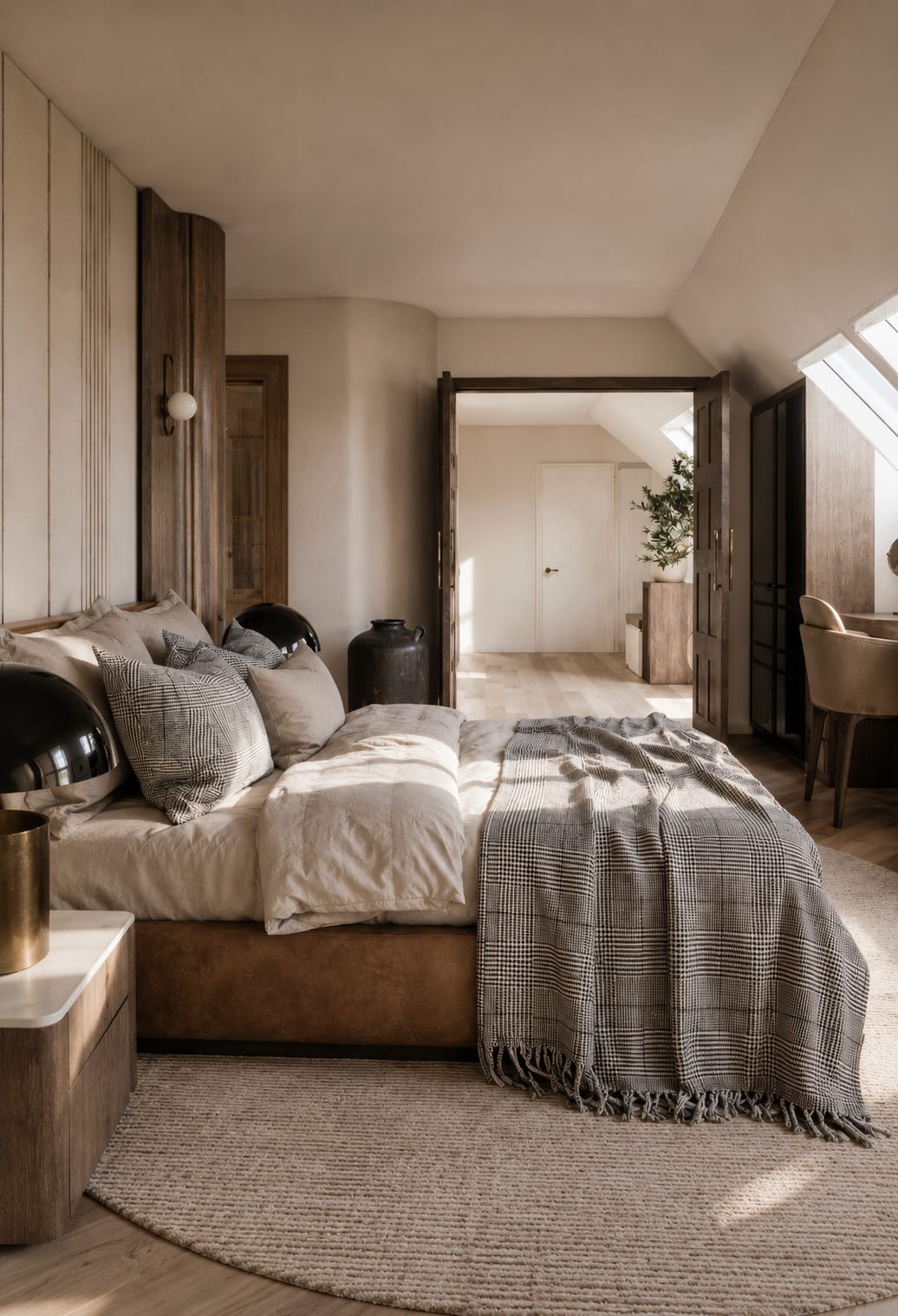 Clos Pecheret — chambre, rénovation de villa par Créa'Home